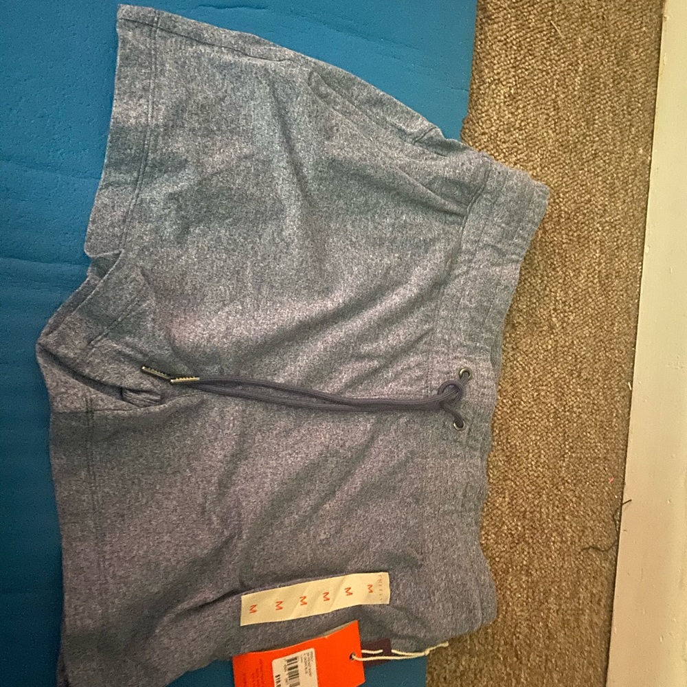 Grey Zip Pocket shorts